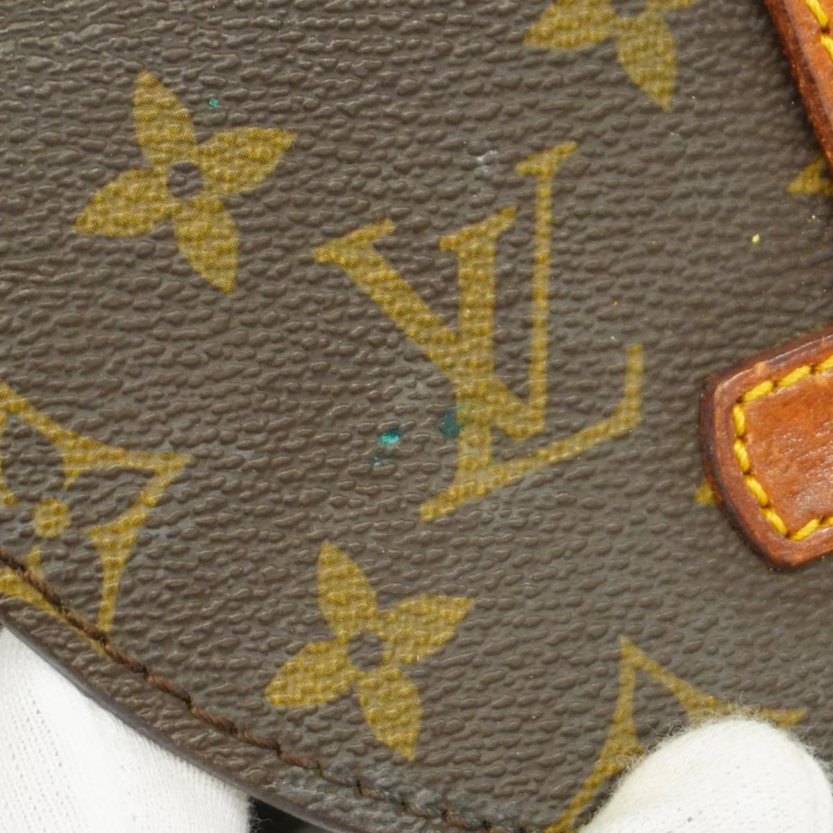Bag M40646 Pre-Owned PM Chantilly Shoulder (Good) Brown Louis Monogram Ladies Vuitton