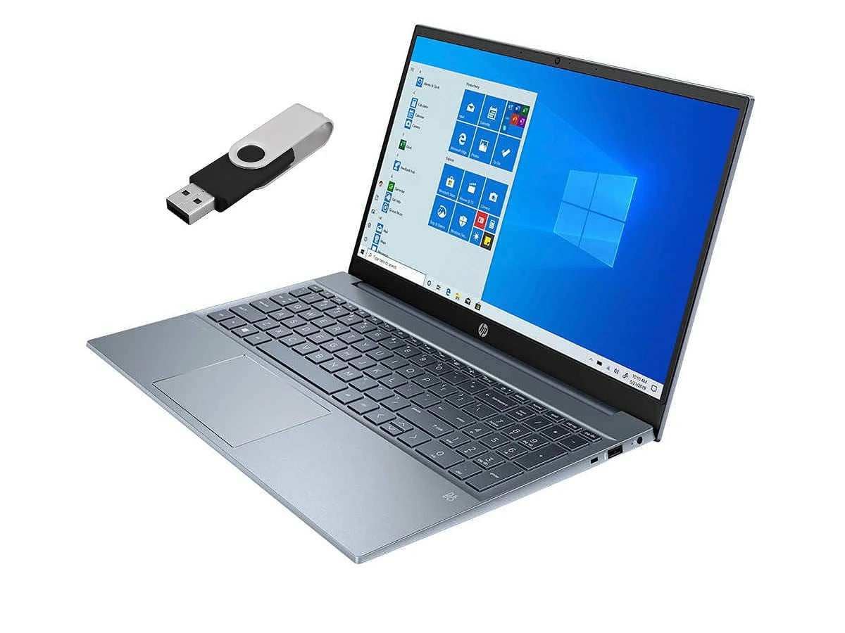 HP Business FHD SSD Webcam Intel 16GB w/ Backlit Intel Xe DDR4 32GB i7-1165G7 15.6" 512GB 4-Core 2021 NVMe HDMI Keyboard Iris Pavilion Ontrend Laptop 11th Graphics Gen USB Pro Bluetooth Windows 10