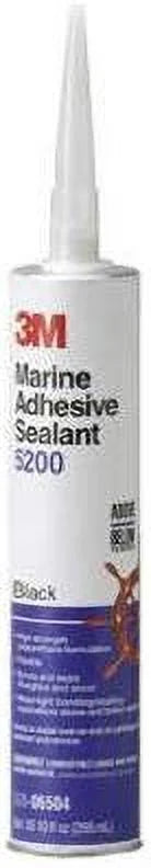 Cartridge, Gallon 1/10 Marine Adhesive 12 Black, case 5200 3MTM per Sealant PN06504,