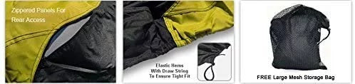 All Weatherproof - Trailerable UV SEA Weather DOO 2022 More! - and Bag - - Wake Covers Straps from Includes for PRO Trailer Protects Sun, Rain, Yellow/Black Rays, 230 Jet Color Storage Ski and