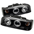 Spyder Projector LED Volvo - 850 (Included) Halo - High Black H1 - H1 - (Included) Headlights 93-97 Low