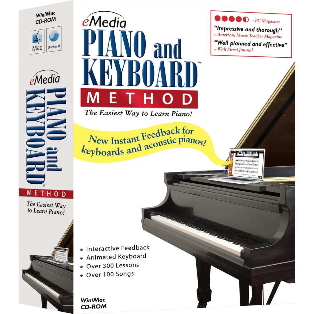 3.0 Method Piano Keyboard Version eMedia and