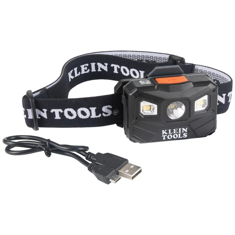 Headlamp Klein Lumens Rechargeable Fabric 56048 400 Tools Strap with
