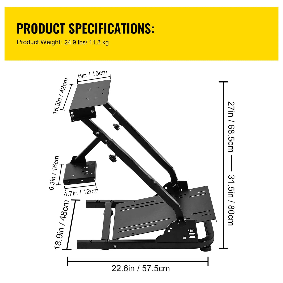 For G27 Wheel Stand Stand G920 PS4 T300RS Simulator G29 Racing Steering SKYSHALO