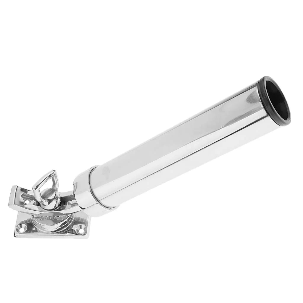 Grade Holder, Pole Roatable, 360 Angle 316 Hardware Adjustable, Degree Fishing Yacht Rod Marine Mounted, Marine Stainless Boat Deck