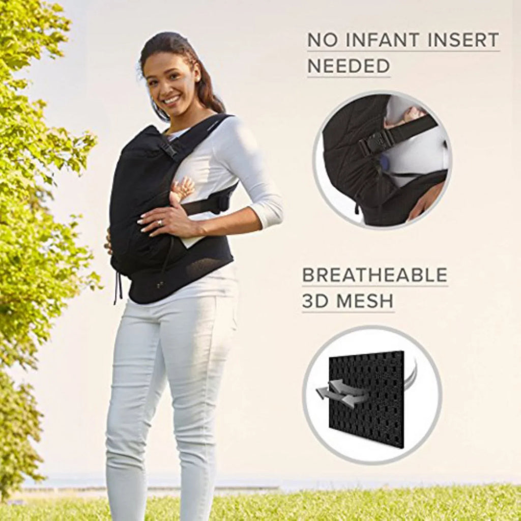 Newborn, Infant, Charcoal Contours Carrier, Gray Mesh, Size Baby Love One 3-Position Toddler,