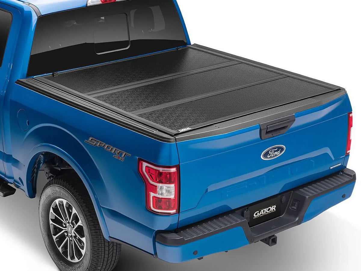 Truck (78.9") 1500 | Gator | 2014 Cover by Limited RealTruck Hard Chevy/GMC EFX 6' with Compatible Ltd/Lgcy Bed 2019 2018, Tonneau Silverado/Sierra - GC14019 Tri-Fold Bed 7"