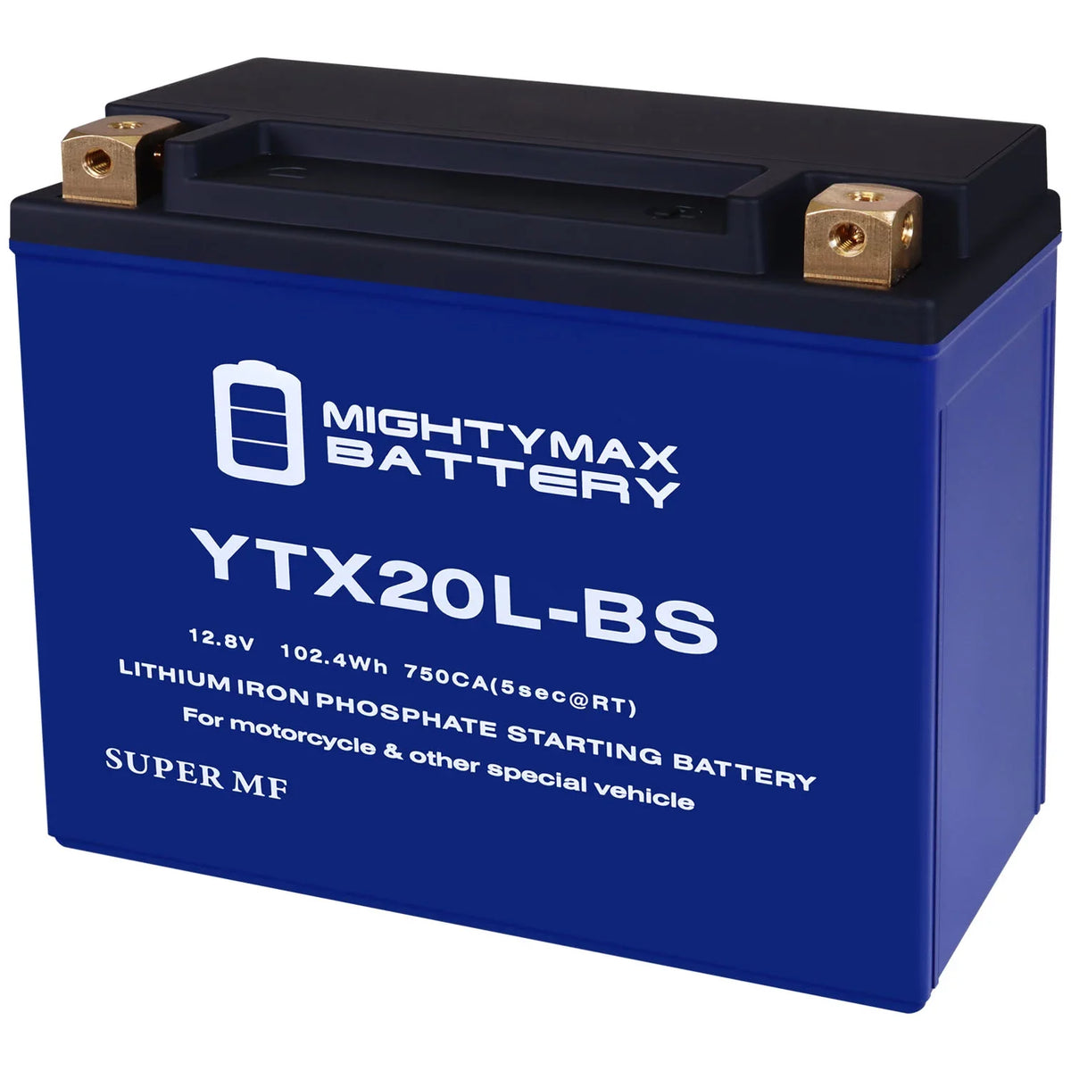 YTX20L-BS Replacement SXR 17-20 Lithium with Ski Jet 1500 Battery Kawasaki compatible