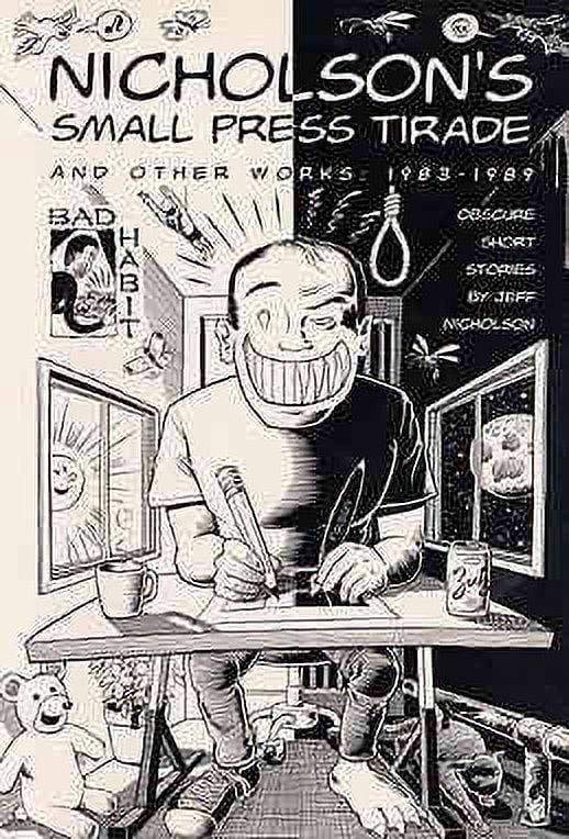 Habit ; Tirade #1 Book VF 1983-1989 Nicholson's Other Small Bad And Comic Works: Press