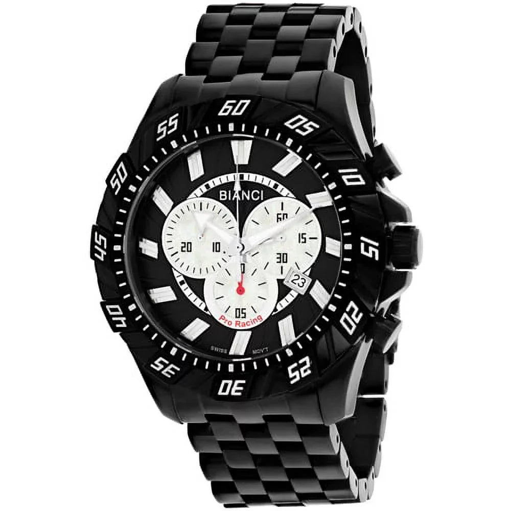 '- Watch RB70604 Dial Black Valencio Men's Roberto Bianci