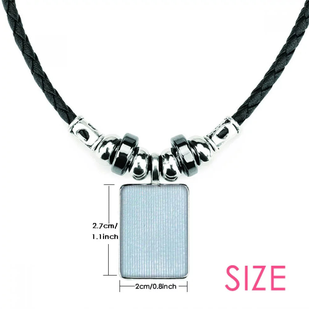 Rope Leather Pendant May Zodiac Necklace Jewelry June Geni Constellation Torque