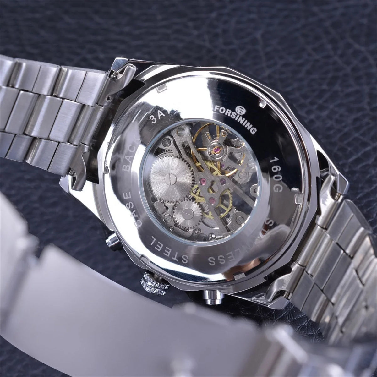 Mechanical Up to Full Automatic Hollow YOHOME Steel Mens Watch off! 50% Belt