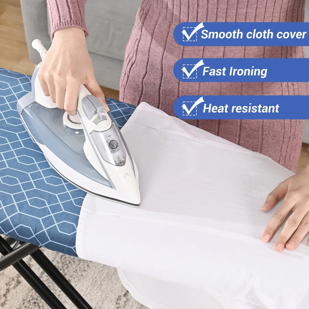 Adjustable Board,Iron Height,36"x13" Levels Iron with Stand Kingrack 7 Rest, Ironing