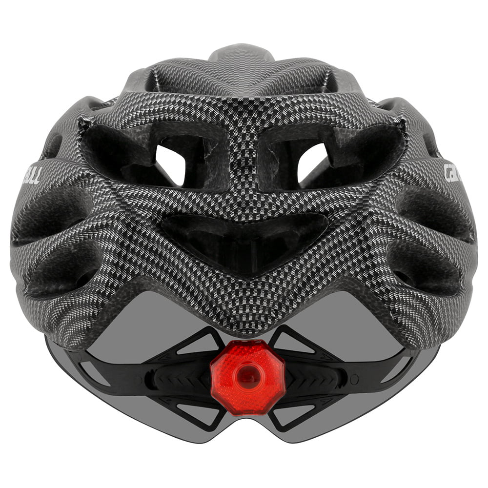 Riding Mountain And Helmet Lens With Riding Helmet 6588 Riding Road Helmet Taillight Brim bike Equipment