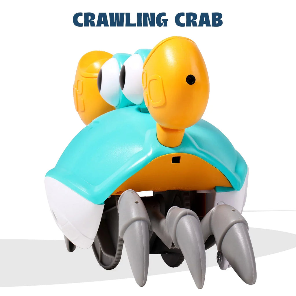 And Bambina 6-12 Cognitive For Time, Kids Learning Toddlers Crawl Gift Entertaining Multicolor 0-6 Crab Crawling Years - Little Tummy And Months Development Kids Favorite