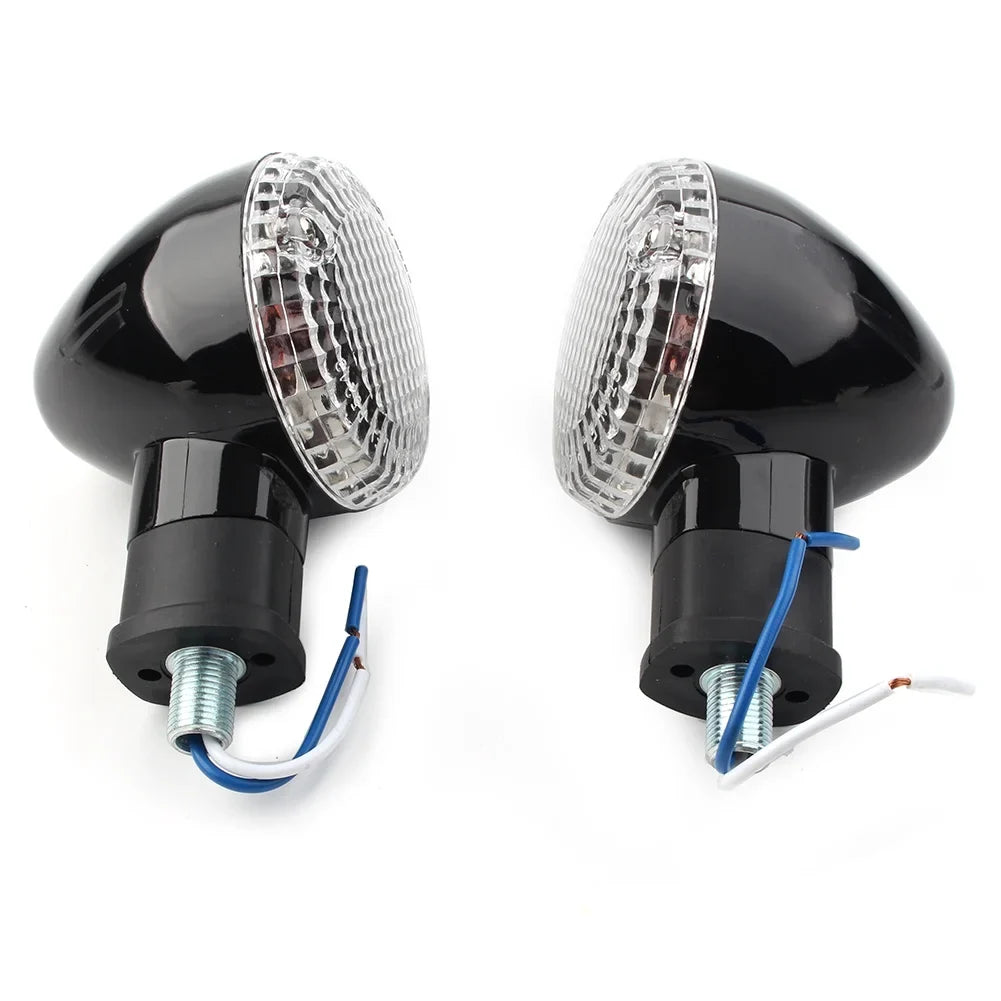 2015 2016 ZS Motorbike Cover For Light 1Pair Signal Bolt 2014 Clear w/ XVS950 Indicator Blinker Lamp 2017 Amber Turn 2018 Yamaha