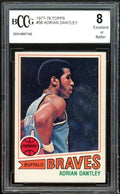 1979-80 Topps BGS 8 #56 Adrian Excellent+ BCCG Card Dantley Rookie
