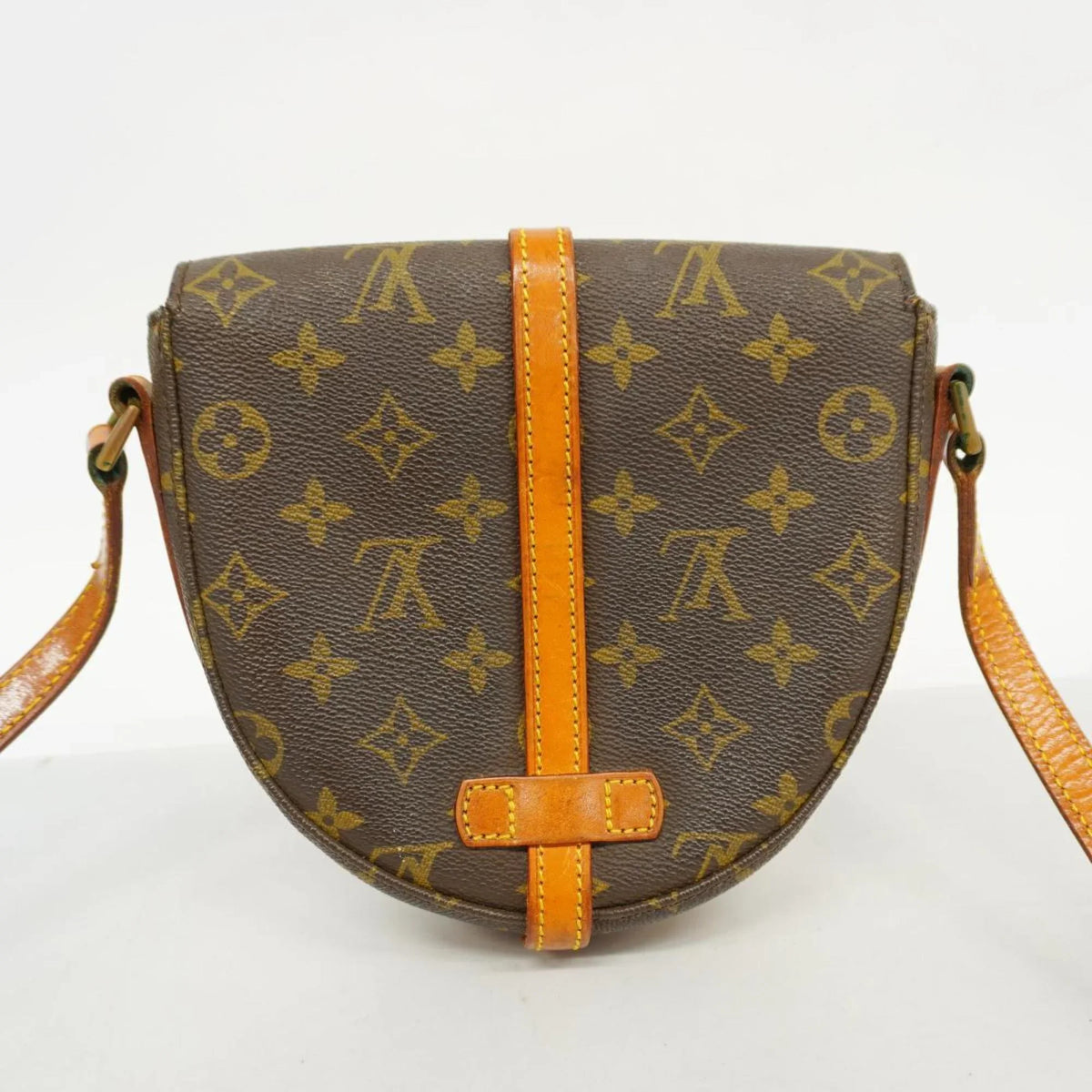 Bag M40646 Pre-Owned PM Chantilly Shoulder (Good) Brown Louis Monogram Ladies Vuitton
