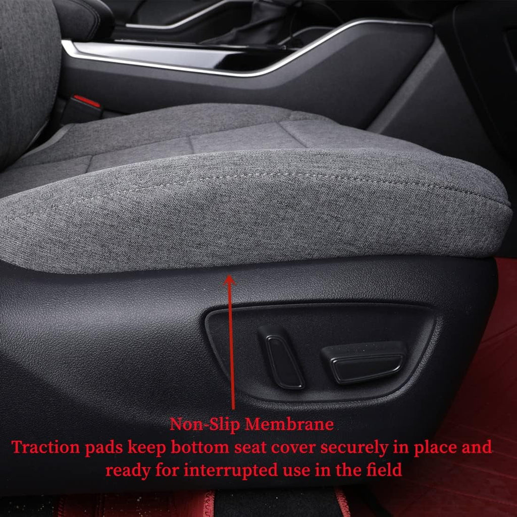 Toyota Covers Row,Second Three - 2016 Set,Gray) for Highlander Row 2017 Highlander 2015 2018 Split,Polyester 40/60 Custom Car Coverdream (Full Fit Seat 2014 2019