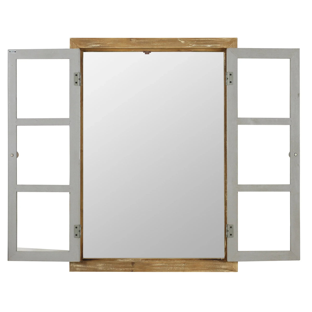 Brown Pane Mirror, Aspire Wall Window Somerset