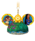 Wish Hat Valentino New Disney Parks Star Christmas Ear Ornament Tag with Asha