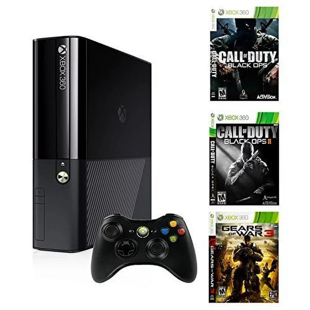 2 Black Call Microsoft 3 War 1 Ops Xbox Of Of (Refurbished) 360 Gears With Duty: And Restored And 500GB