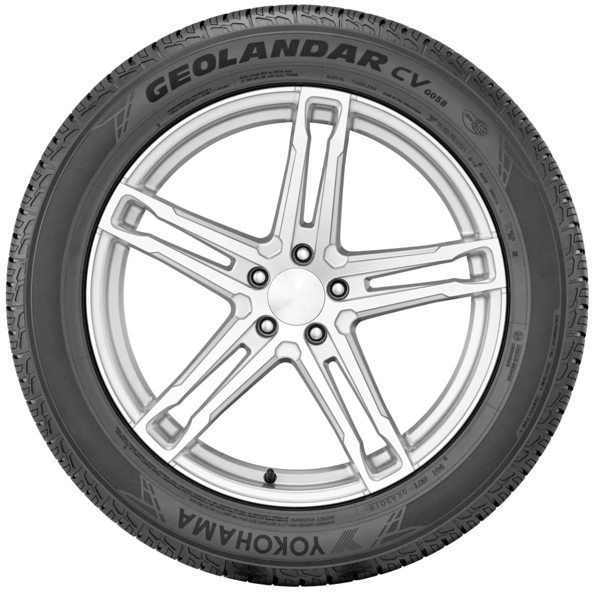 Tire Geolandar 99H All Season G058 225/60R17 BW Yokohama CV