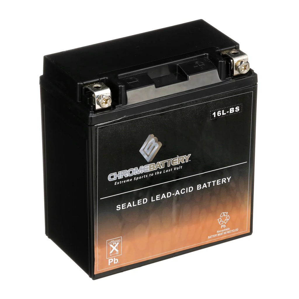 CCA) Runner Jet Ski Yamaha Volt,14 Wave Ah, Chrome 2002 230 YTX16L-BS 12 Battery Battery (16L-BS for