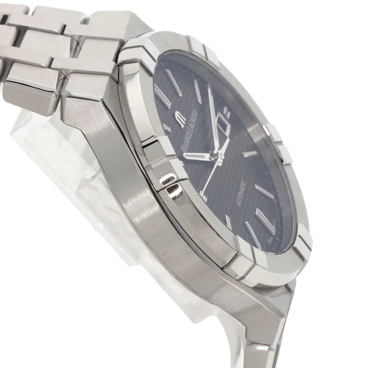 Watch Steel MAURICE (Good) AI6008 Men's Stainless SS LACROIX Icon Lacroix Maurice Pre-Owned