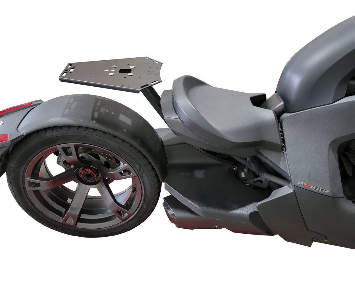 NO MAX Rack MOUNT NEEDED Luggage Black Ryker Can Am