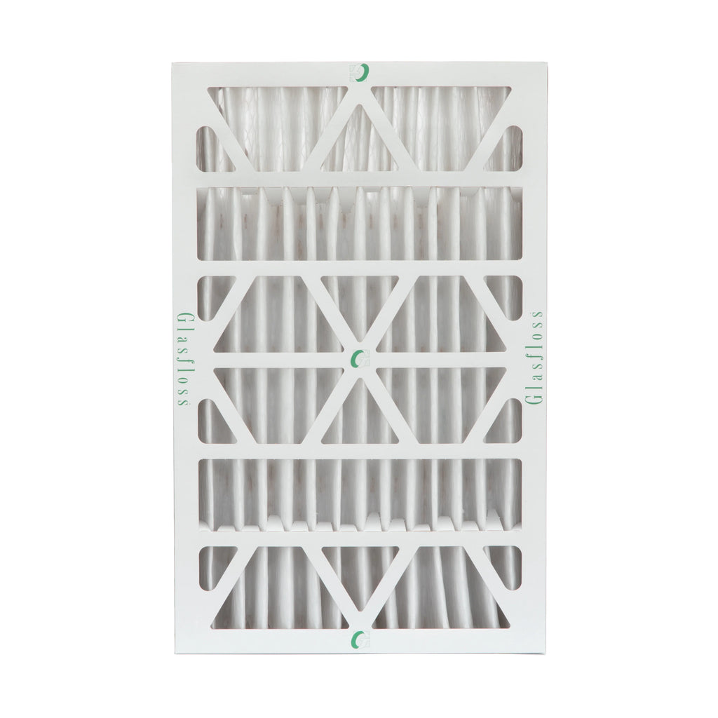Size: by 16x25x4 10 MERV Exact ( Air x Furnace 3 Pleated Glasfloss 3-3/4 AC Pack 24-1/2 ) 15-1/2 Filters Industries. x