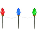 Pathway ft - 3 Lawn Northlight Lighted C9 LED 3ct Christmas Multi-Color Stakes Marker
