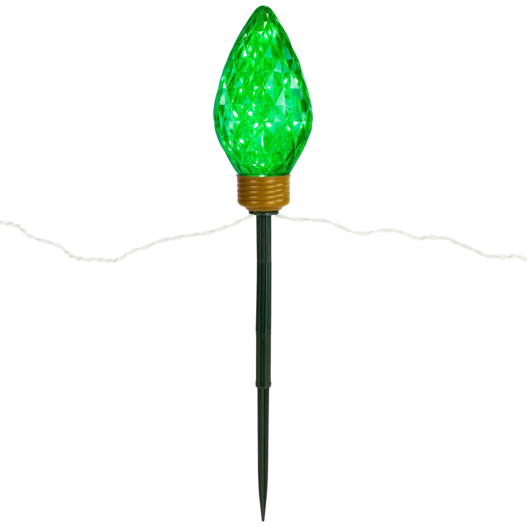 Pathway ft - 3 Lawn Northlight Lighted C9 LED 3ct Christmas Multi-Color Stakes Marker