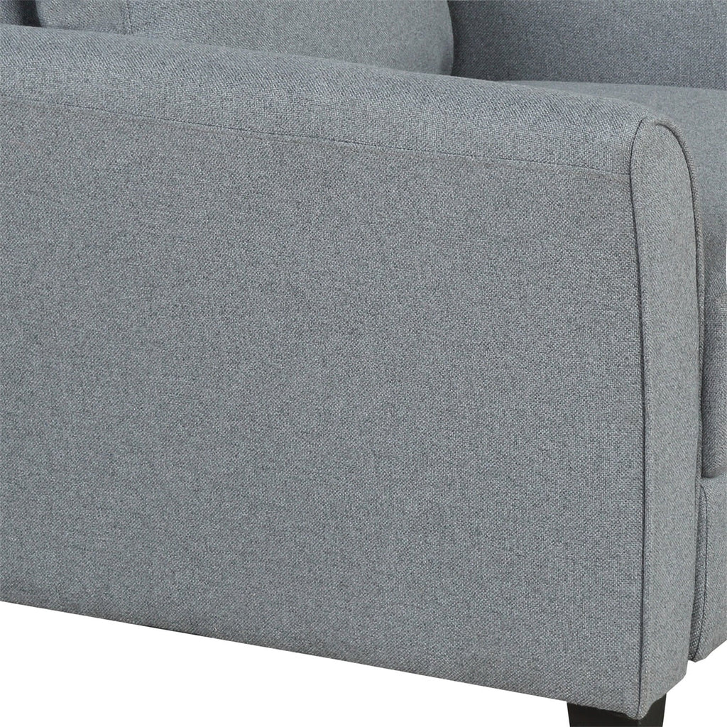 and Room (Gray) chair Anself Sofa Furniture 3-seat Living
