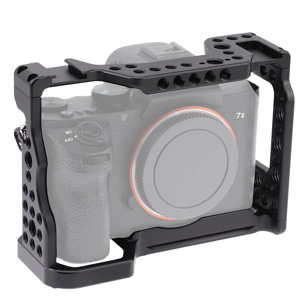 14 Inch 38 Andoer Cage Cold Mount A7R3 Alloy Sony Inch A9 Replacement Video Holes Mirrorless for A7M3 Aluminum with & Screw Cage Shoe
