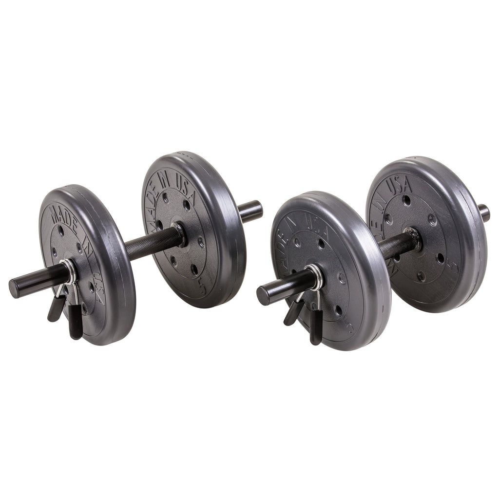 Set lb Dumbell lb. 20 Two Four lb., Full & and Dumbbell lb. 10 5 6-foot Bar 105 Weight Bars Two Weights, Length Four and Featuring Barbell
