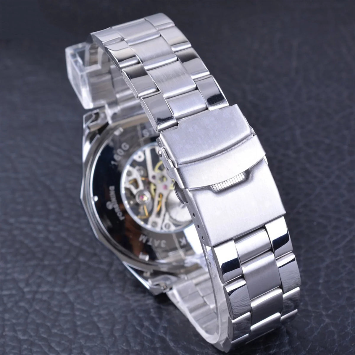 Mechanical Up to Full Automatic Hollow YOHOME Steel Mens Watch off! 50% Belt