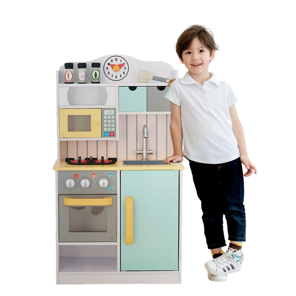 Play Little Teamson Kitchen Kids Chef Florence Wooden Classic