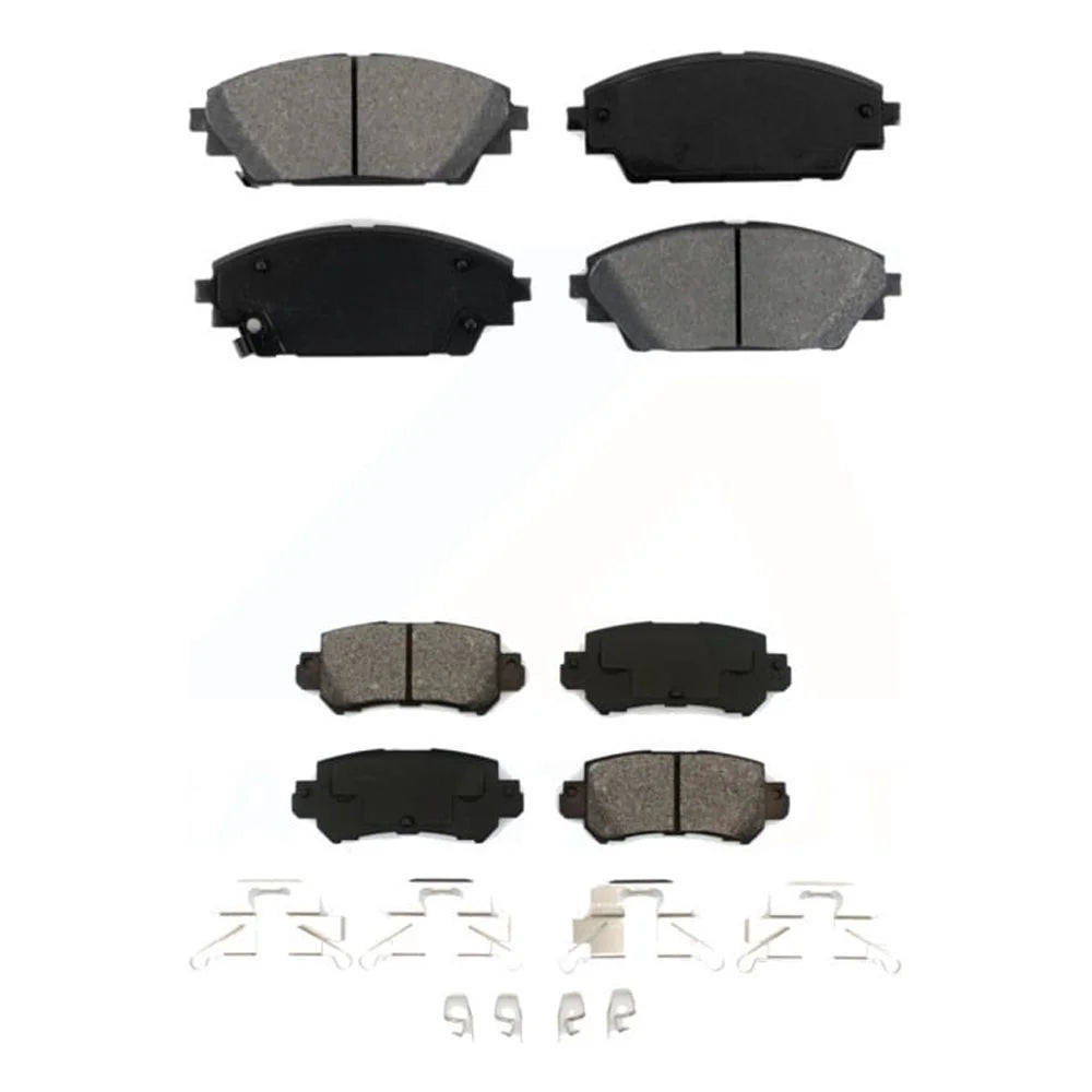 2016-2018 Kit Rear For Mazda KSM-100217 Front Brake Pads CX-3 Semi-Metallic