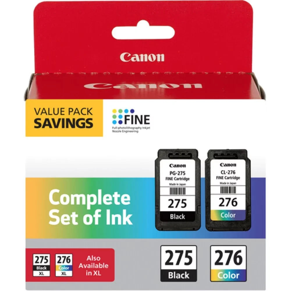 Pack CL-276 Set of Complete Value PG-275, Canon Ink