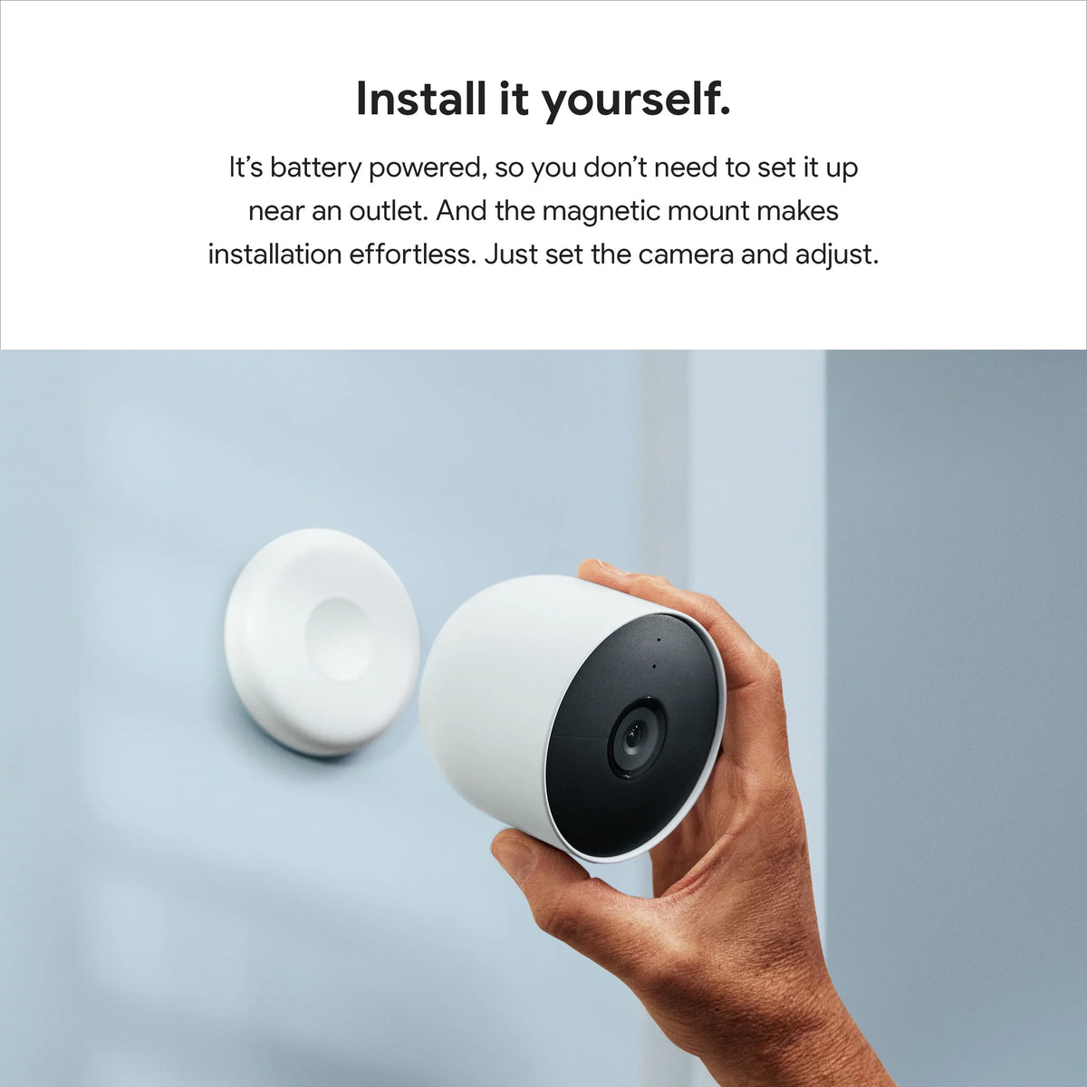 indoor, (outdoor Nest or White Camera 1pk battery)