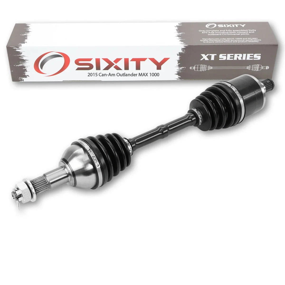 LTD with Outlander EFI MAX Can-Am Rear Sixity XT 4X4 - Left compatible Axle 1000 2015