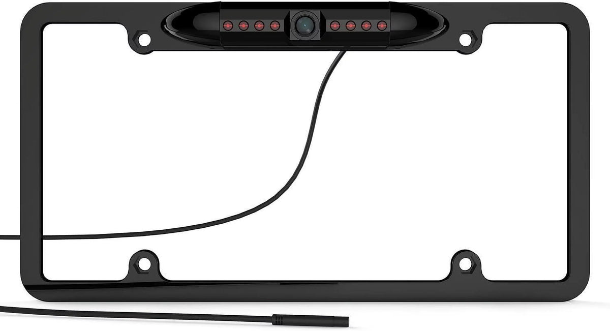 AVH-120BT Plate CAM108 HD Waterproof Pioneer DMH-100BT Vision Camera AVH-210EX Night Angle with Backup DMH-WT8600NEX View AVH-2550NEX Radio Compatible DMH1770NEX License Car DMH-160BT Rear 170°