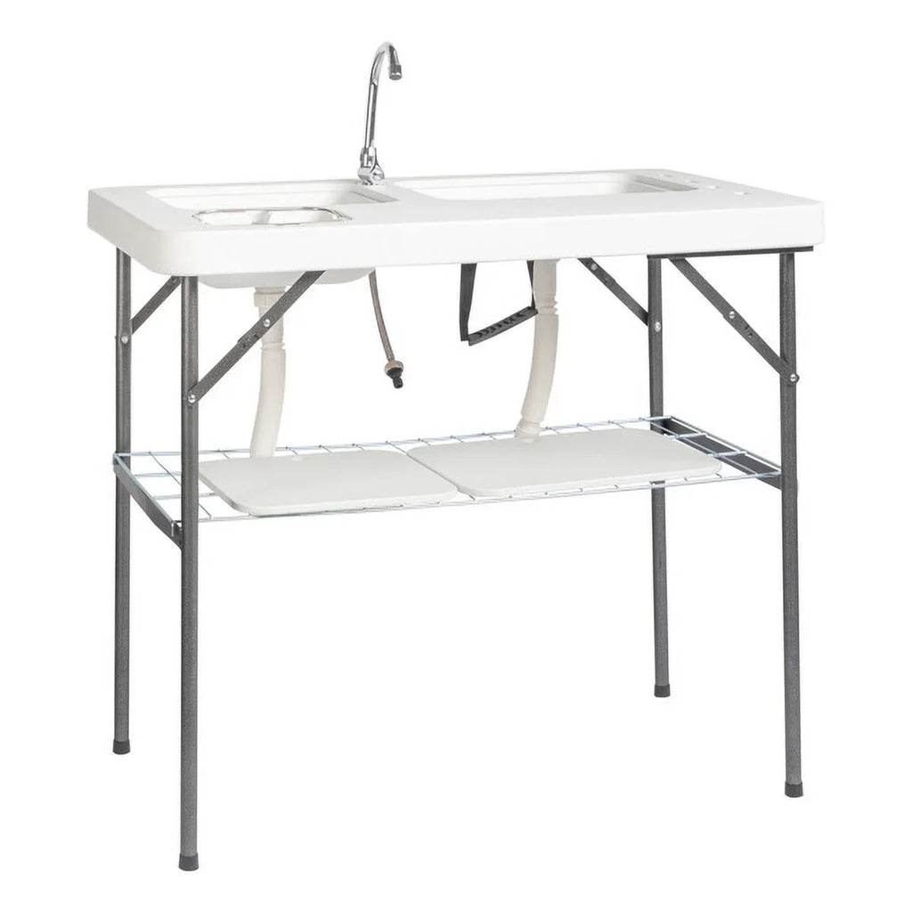Fish 36.38 Outdoor Prepare with - fresh Table Cleaning fish - outdoors ease!