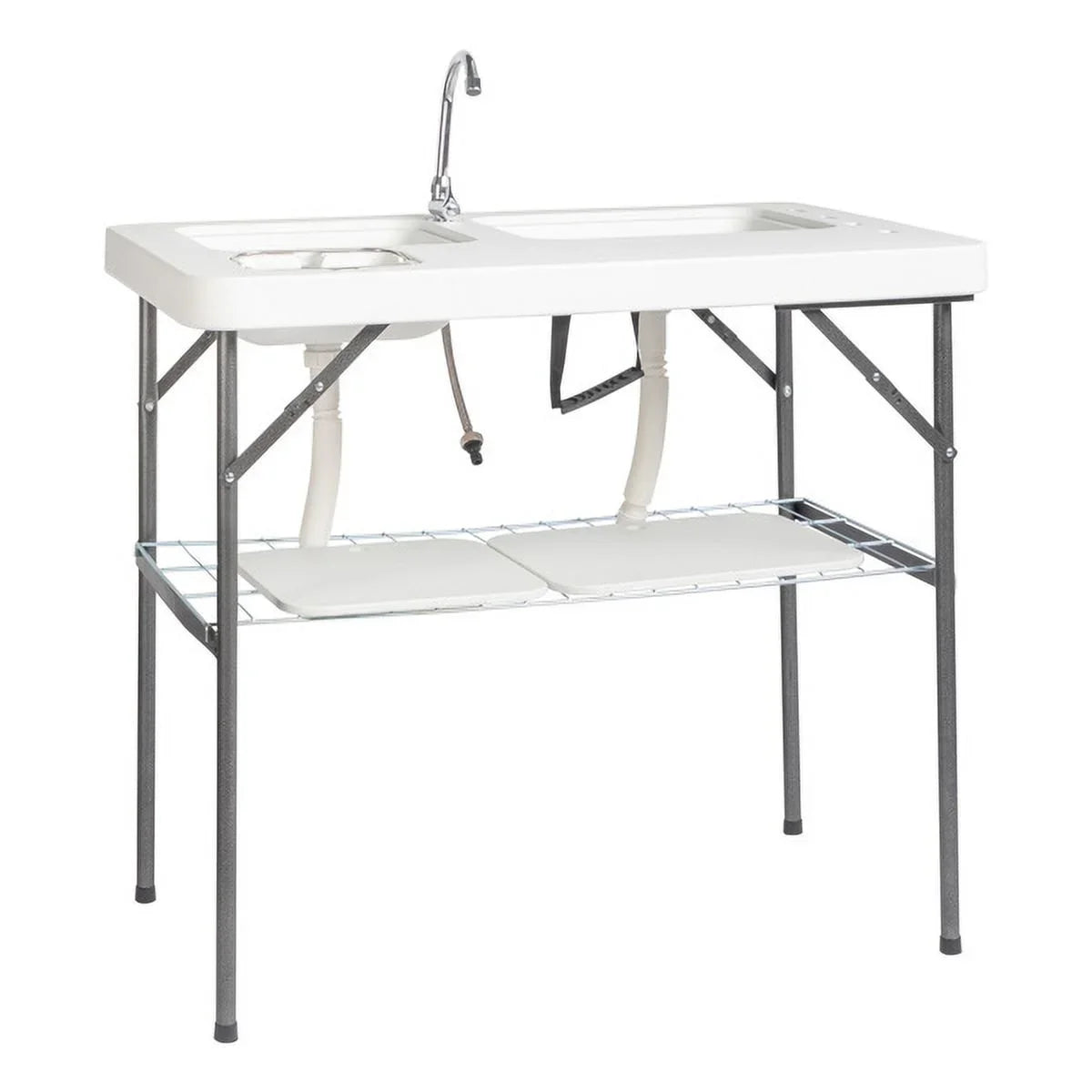 Fish 36.38 Outdoor Prepare with - fresh Table Cleaning fish - outdoors ease!