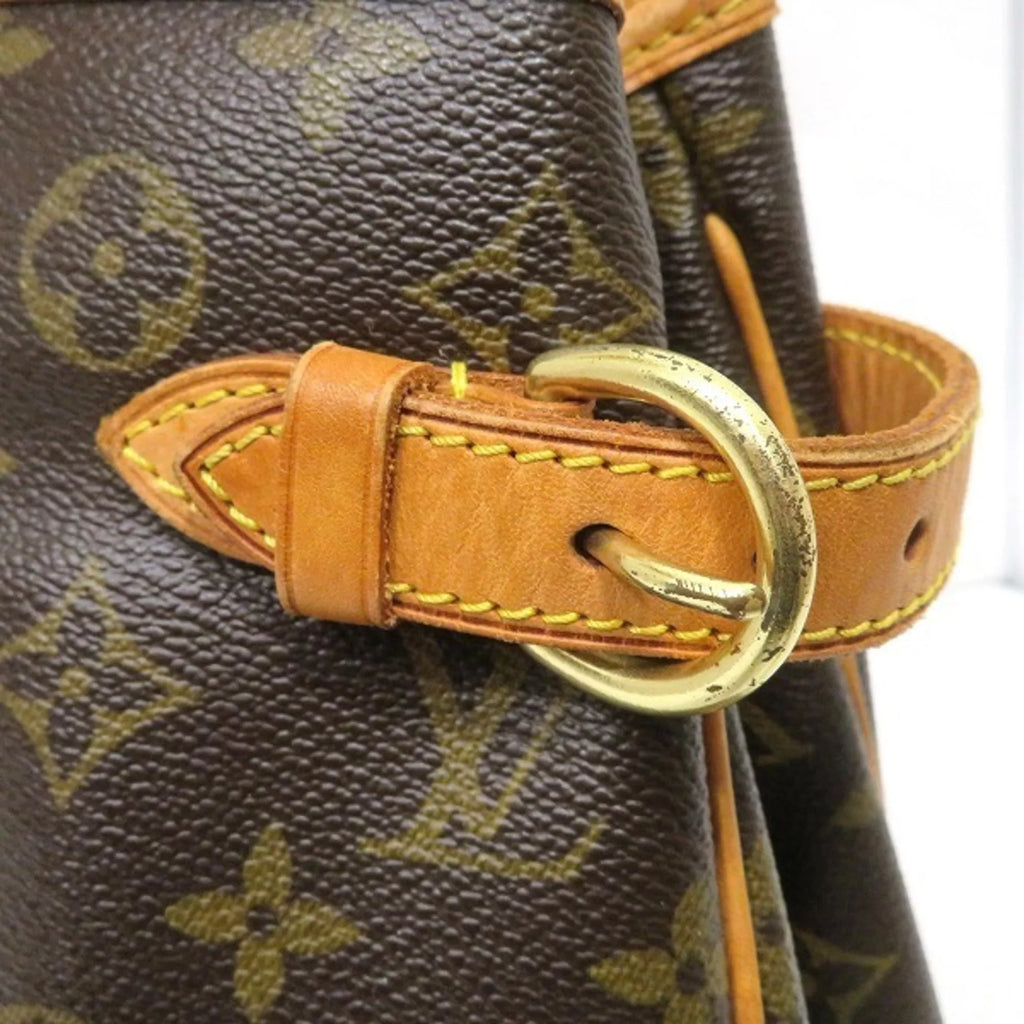 M51154 Used Bag Ladies Louis Authenticated Vuitton Batignolles Tote Horizontal Monogram