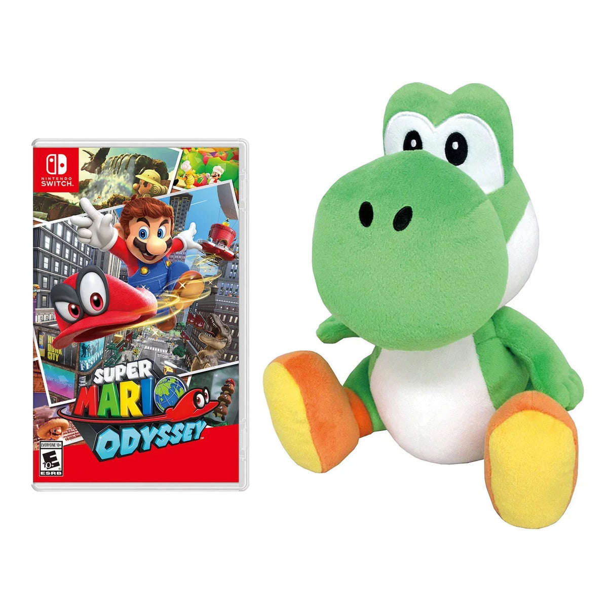 '+ Nintendo Plush Mario - Yoshi Odyssey 11" Super Switch
