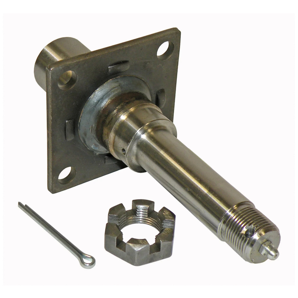 Axle for with Brake Trailer 1-1/16 Inch I.D. Bearings Spindle Flange