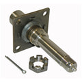 Axle for with Brake Trailer 1-1/16 Inch I.D. Bearings Spindle Flange
