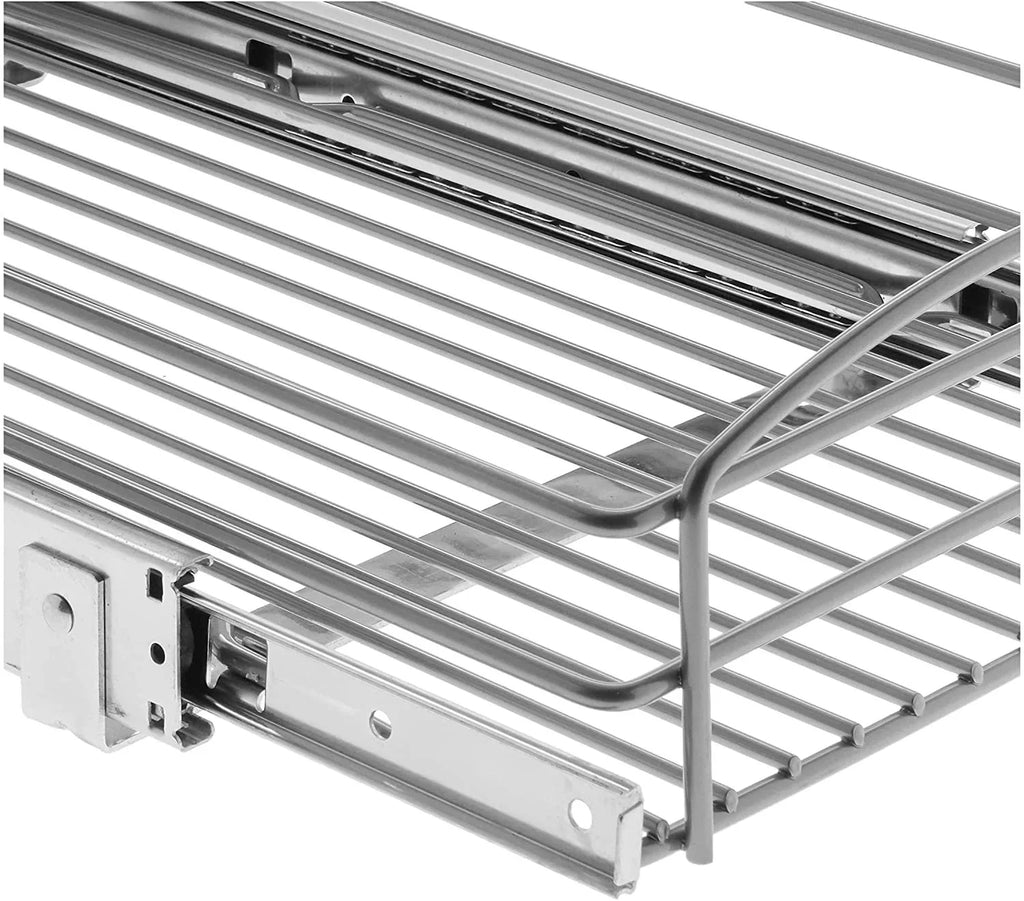 in. Basket D Multi-Use Silver 5 in. RS-MUB-11-FN W 20 Organizer in. 12 Pull-Out Knape Cabinet Vogt & x H in x